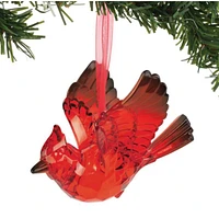 Acrylic Cardinal Ornament