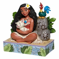 Moana with Pua and Hei Hei