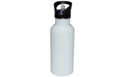 Customizable 600ml Stainless Steel Water Bottle Straw Top