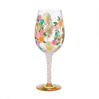 Happy 70th Birthday Wine Glass