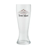 Insignia World's Greatest Best Man Beer Glass
