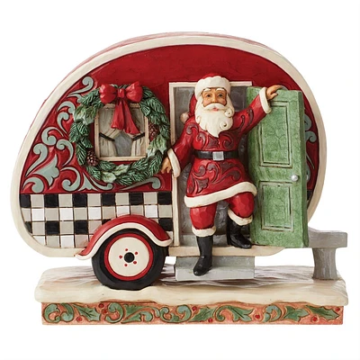 Jim Shore Highland Glen Santa Camper
