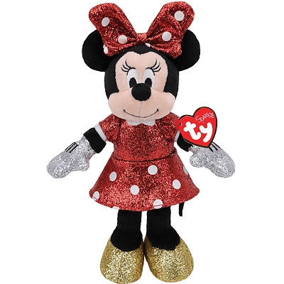 TY Plushie-Red Dress Minnie Plush
