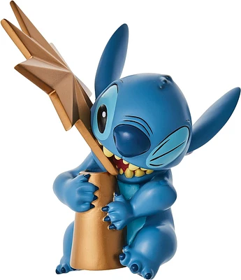 Stitch Eating Star Christmas Sculpted Tree Topper