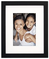 Linear Black Frame with Mat