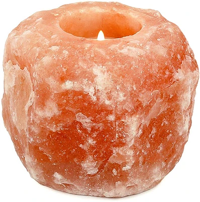 Natural Himalayan Salt Candle Holder