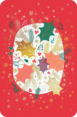 Mistletoe Christmas Card