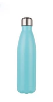 Customizable 17oz Stainless Steel Cola Shaped Bottle (Mint Green)