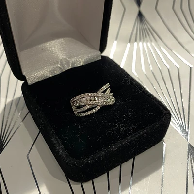Twist Jewel Ring