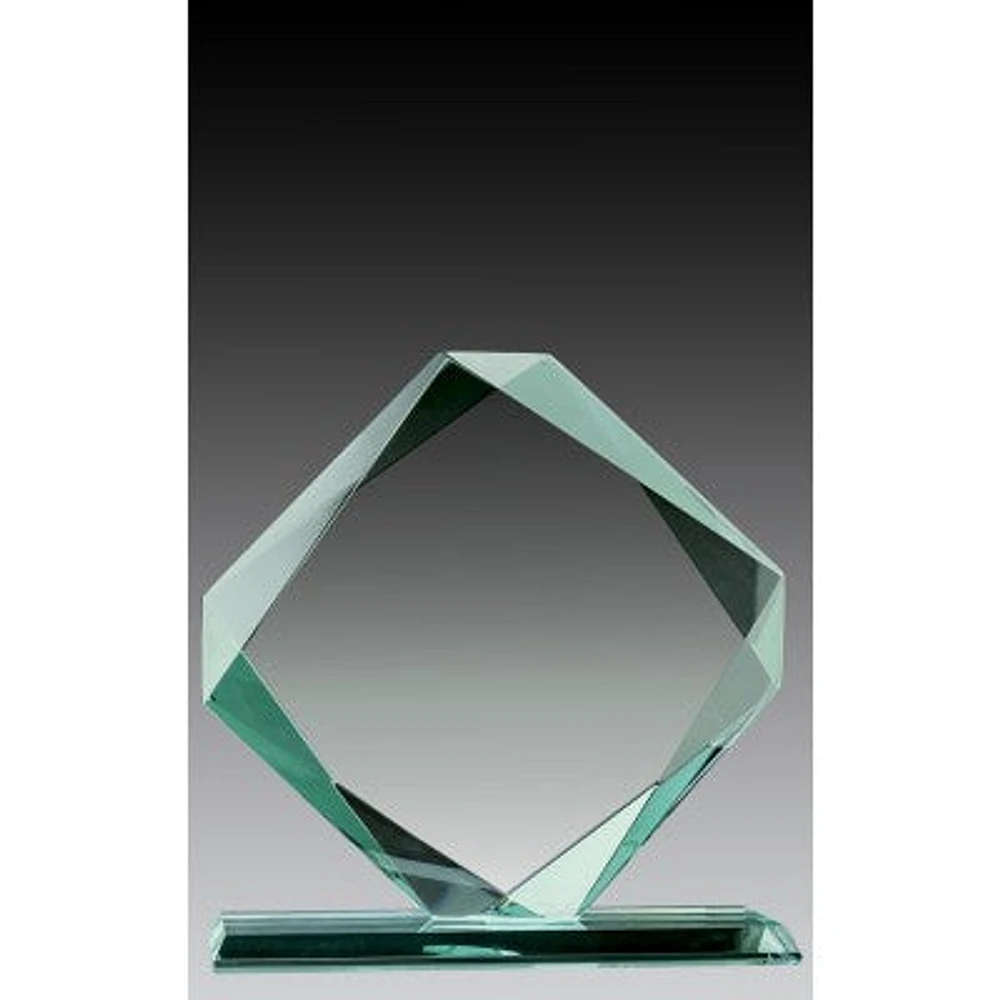 Glass Jade Diamond 7.5"