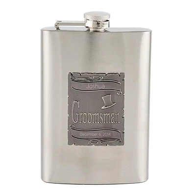 Groomsman Flask