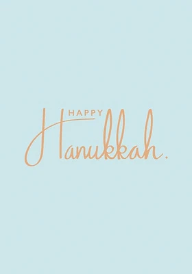 Happy Hanukkah
