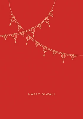 "Happy Diwali" Card