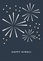Happy Diwali Fireworks Card