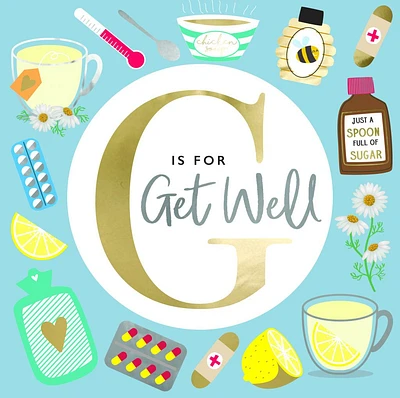 G is for Get Well Card