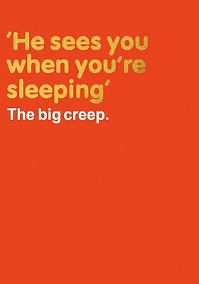 The Big Creep Christmas Card