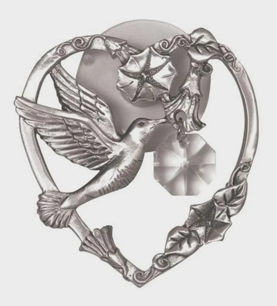 Hummingbird/Heart Suncatcher