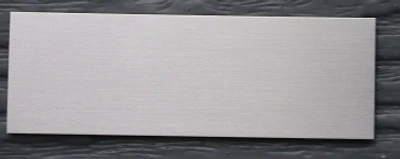 Sharp Edge Silver Plaque - 1 1/2" x 3"