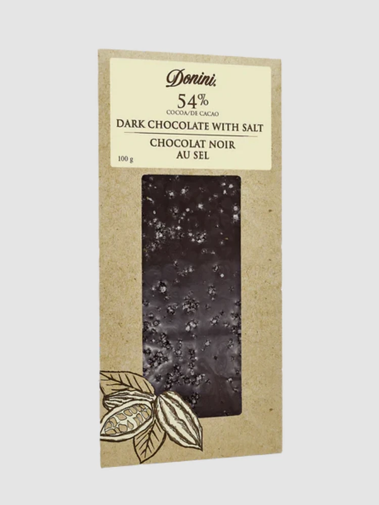 Donini 54% Cocoa Dark Chocolate with Sea Salt