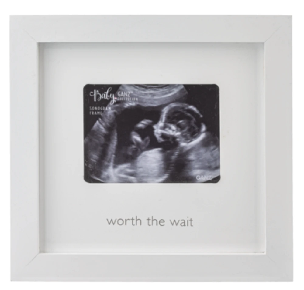 Sonogram Frame - Worth the Wait