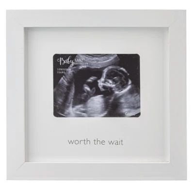 Sonogram Frame - Worth the Wait
