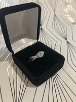 Cubic Zirconia Sterling Silver Ring