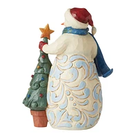 Jim Shore Snowman with Tree