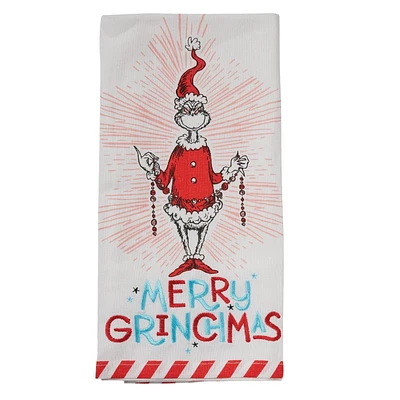 Merry Grinchmas Tea Towel