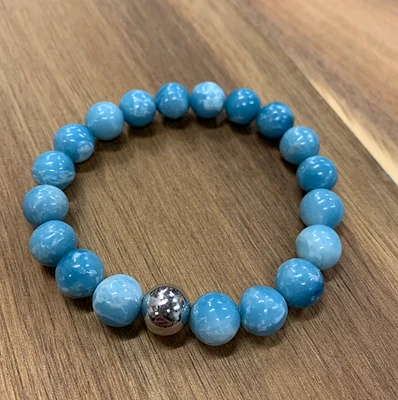 Blue Emulated Larimar Bracelet