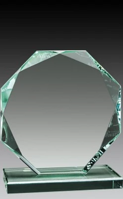 Jade Glass Octagon Award