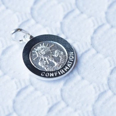 Sterling Silver Confirmation Pendant w/chain