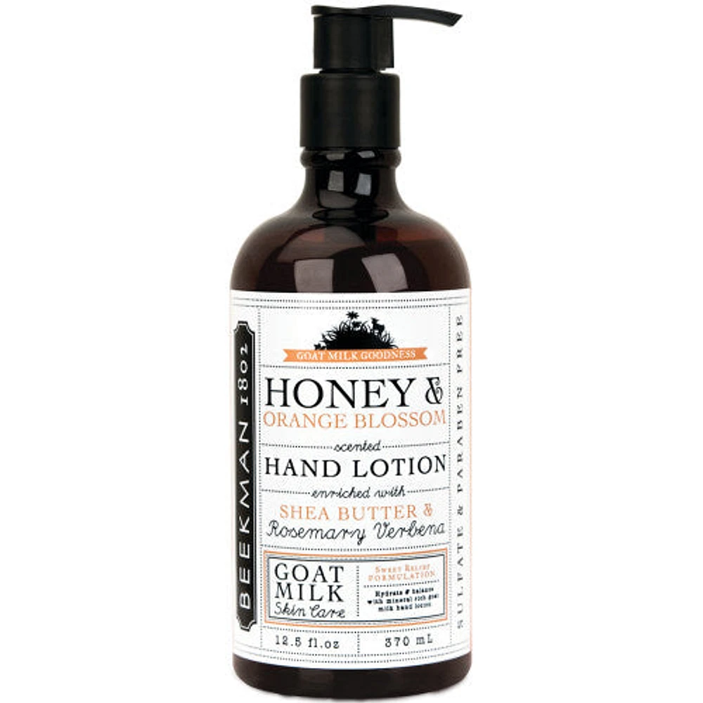 Beekman 1802 Honey & Orange Blossom Goat Milk Lotion 12.5oz