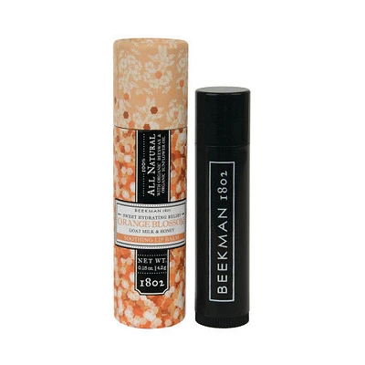 Beekman 1802 Honey & Orange Blossom Lip Balm .15oz