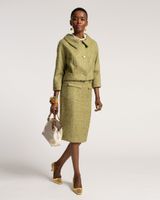 Ivey Jacket Cedar Boucle Wool Green