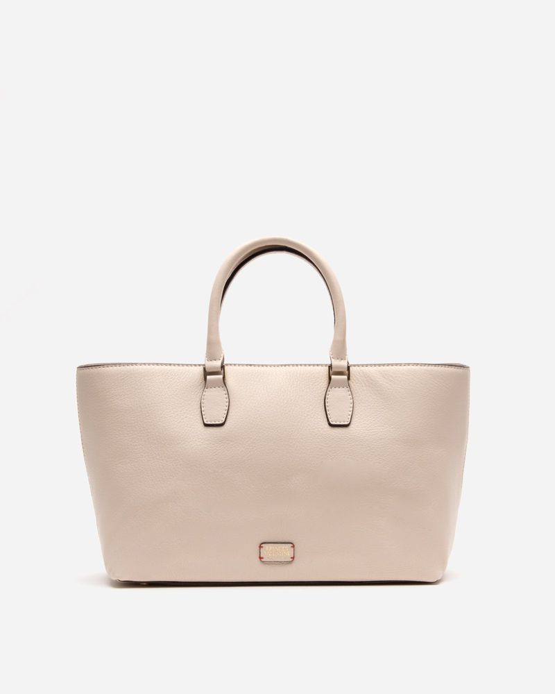 Beatrice Tote Tumbled Leather Oyster