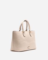 Beatrice Tote Tumbled Leather Oyster