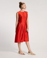 Florencia Dress Silk Red