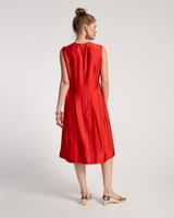 Florencia Dress Silk Red