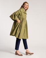 Mae Jacket Cedar Boucle Wool Green