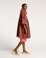 Mae Big Button Jacket Yorkshire Plaid