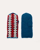 Nord Embroidery Mitten Wool