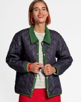 Quilted Jacket Navy