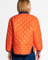 Quilted Jacket Orange
