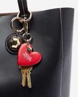 Heart Keychain Red