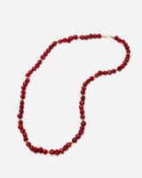 Red Pebble Necklace