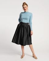 Barbara Gathered Midi Skirt