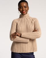Shelby Funnelneck Sweater Natural