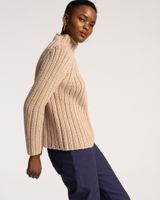 Shelby Funnelneck Sweater Natural