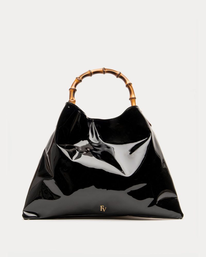 Summit patent leather tote