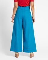 Bossy Pant Wool Turquoise